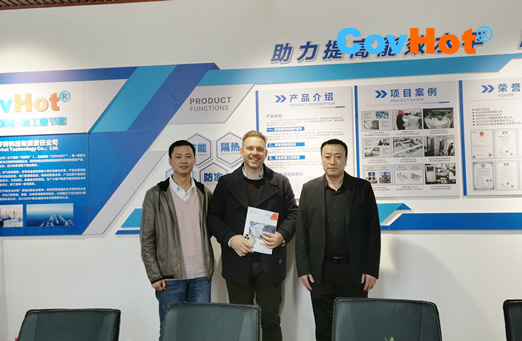 科好特公司迎接俄羅斯客戶參觀考察，洽談合作