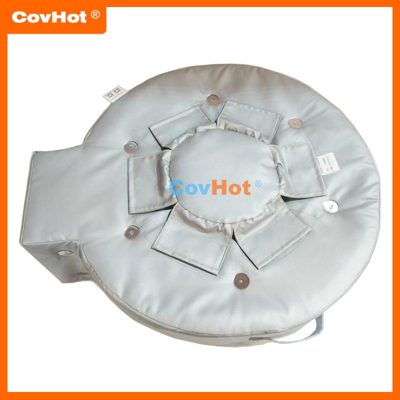 食品糧油企業(yè)人孔視鏡保溫衣，可拆卸方便觀察，耐高溫防腐